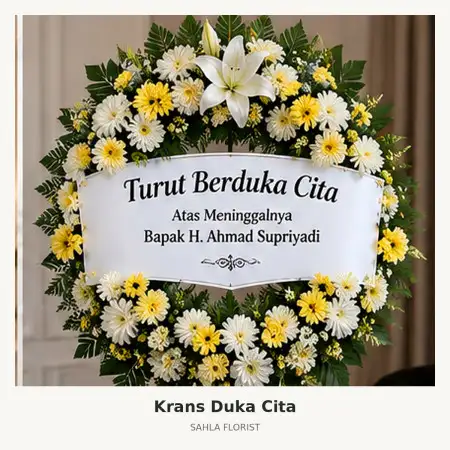 Krans Bunga Duka Kawasan Industri Marunda